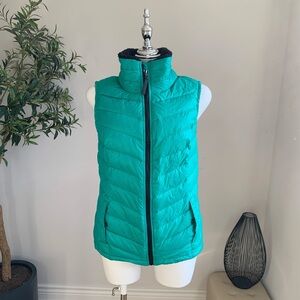 Calvin Klein Performance Teal Hybrid Puffer Vest Size L